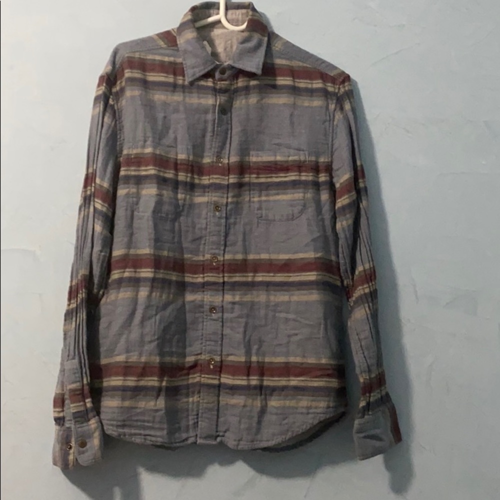 Faherty Soft Organic Cotton Blue Shirt